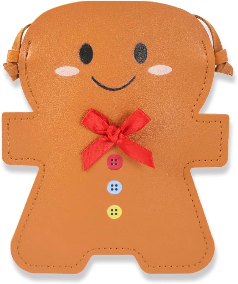 DCLOVERY Store Cute Toddler Purse for Girls，Christmas Exquisite Leather Small Purse Crossbady Wallets Girls Toddlers Birthday Gift - Image 1